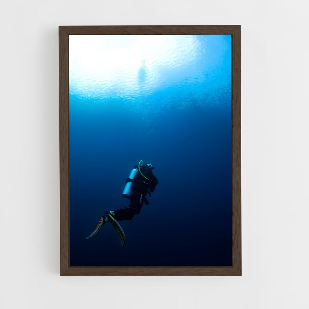 Poster Plongée au Cœur du Triangle Corail – affiche Plongée sous-marine (vue 5)